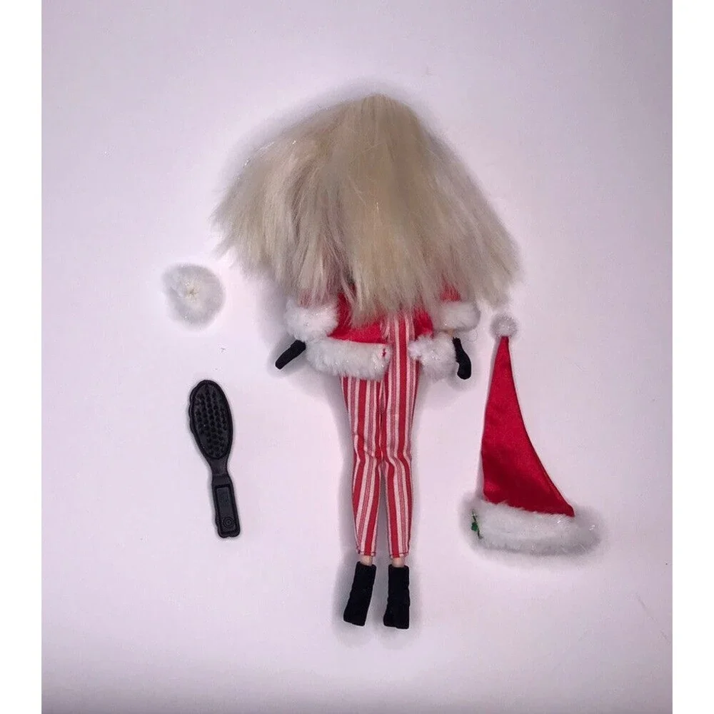 VNTG 2004 Barbie Doll Santa's Helper Christmas Collector Item Mattel Model B6271